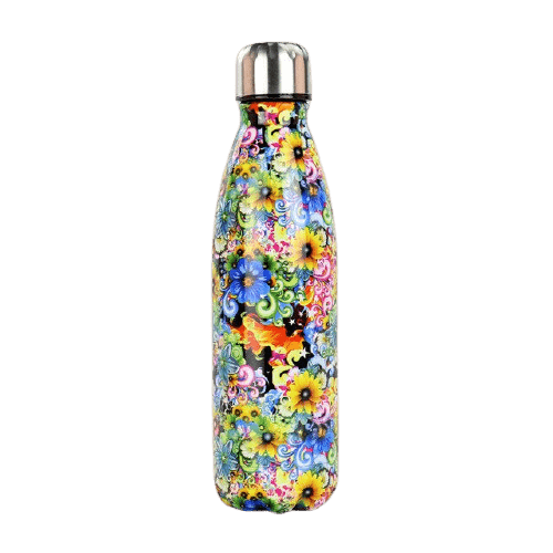 Bouteille isotherme 500 ml fantastic flower