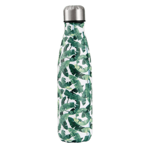 Bouteille isotherme 500 ml feuille de bananier