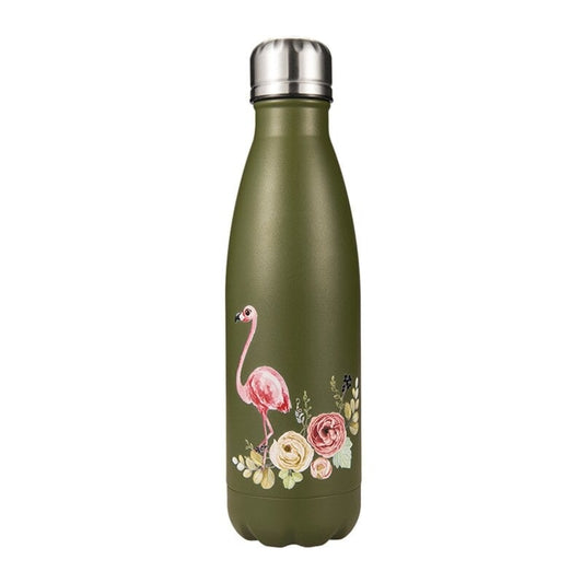 Bouteille isotherme 500 ml gold flamingo