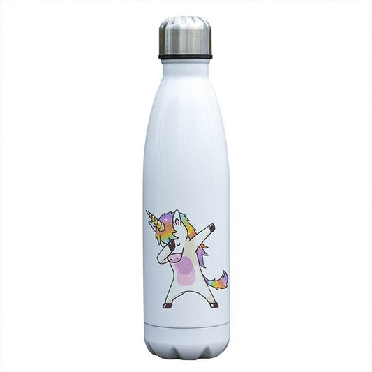 bouteille isotherme motif gourde inox multicolore dab
