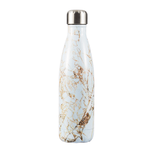 Bouteille isotherme 500 ml marbre dore