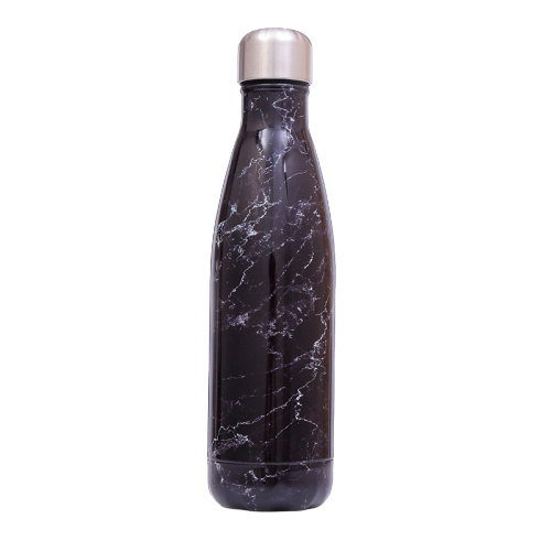 Bouteille isotherme marbre noir