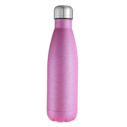 bouteille isotherme paillette rose