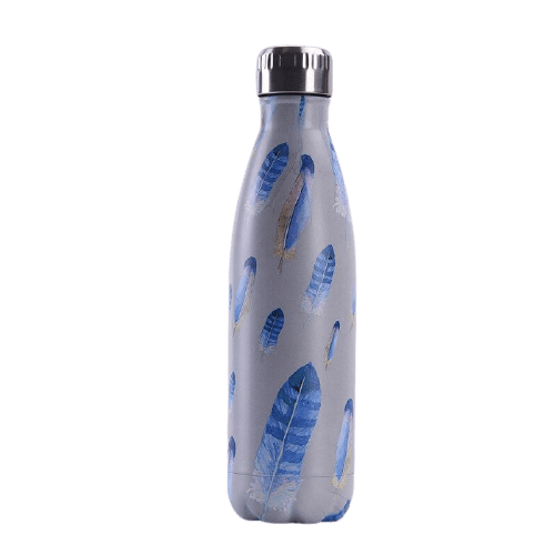 Bouteille isotherme 500 ml plume maya