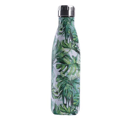 Bouteille isotherme 500 ml foret tropicale