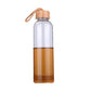 gourde en verre style bambou
