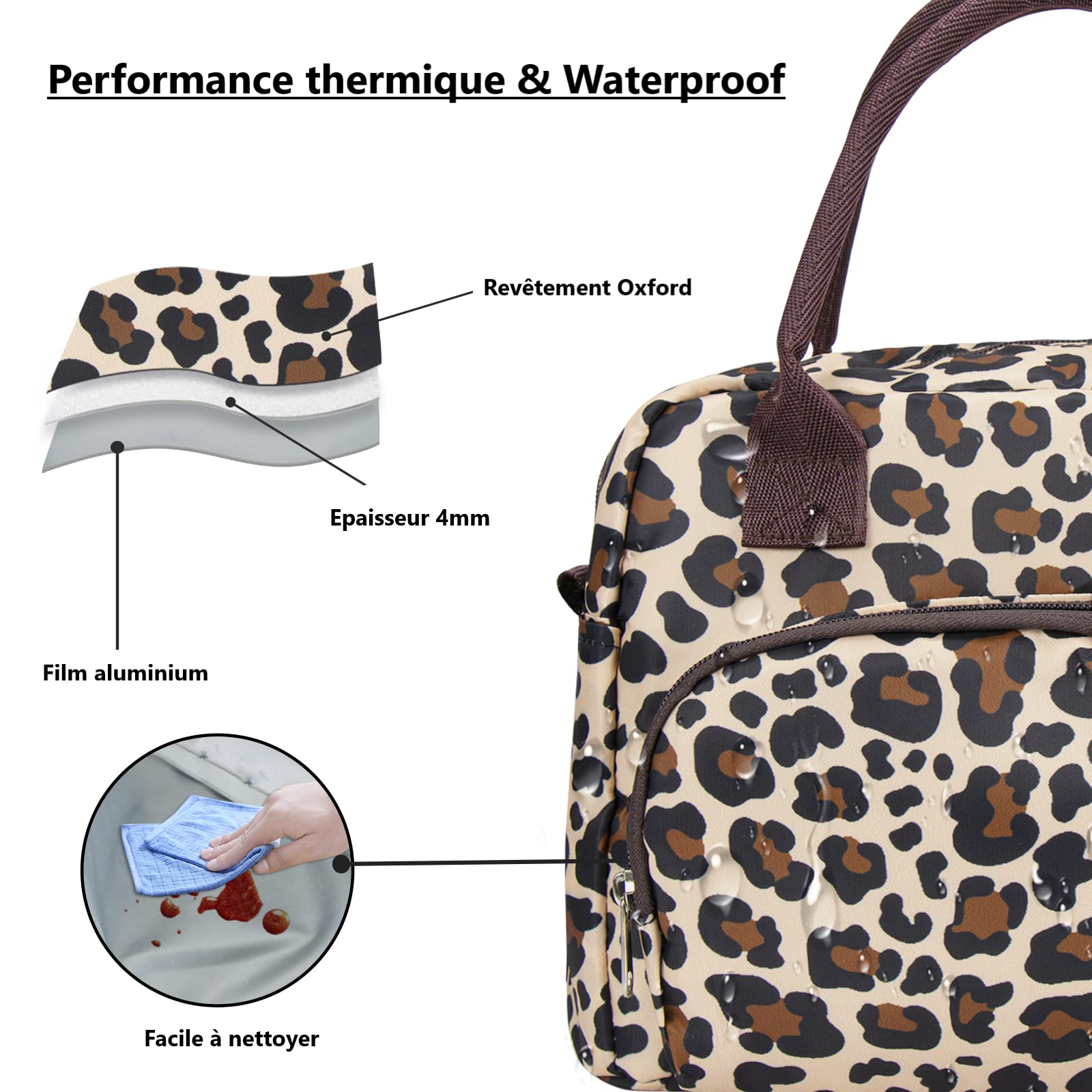 sac lunch bag isotherme waterproof