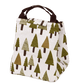 Lunch bag isotherme motif sapin vert