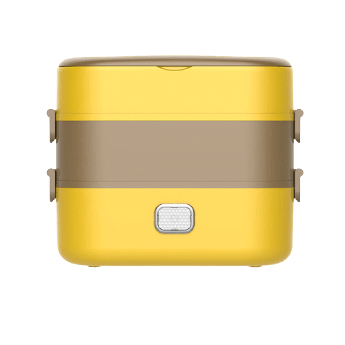 lunch box electrique jaune deux etages