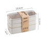 lunch box isotherme healthy beige dimension