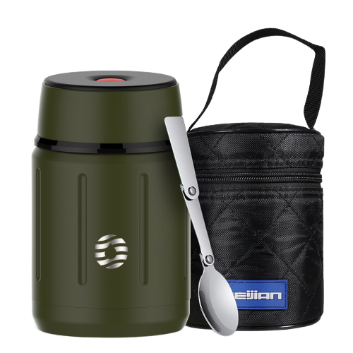 lunch box isotherme verte longue durée chaud froid
