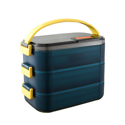 lunch box isotherme bleue 3 étages