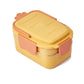 Boîte à repas compartimentée jaune
