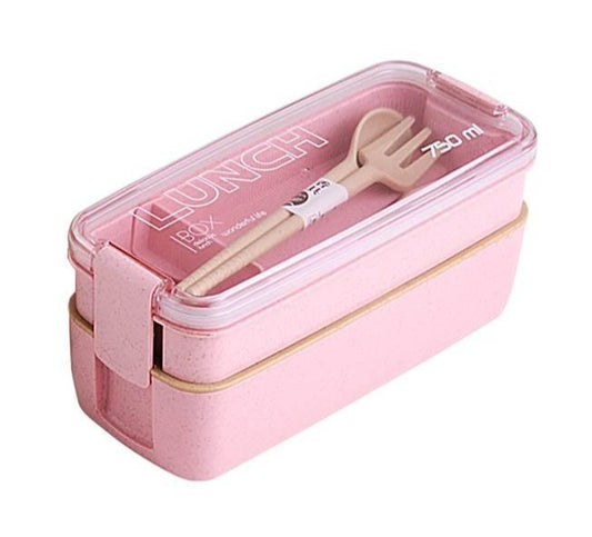 lunch box bento rose deux etages