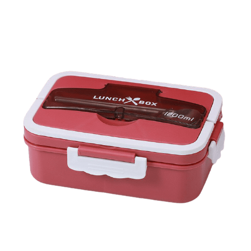 lunch box bento rouge et blanche