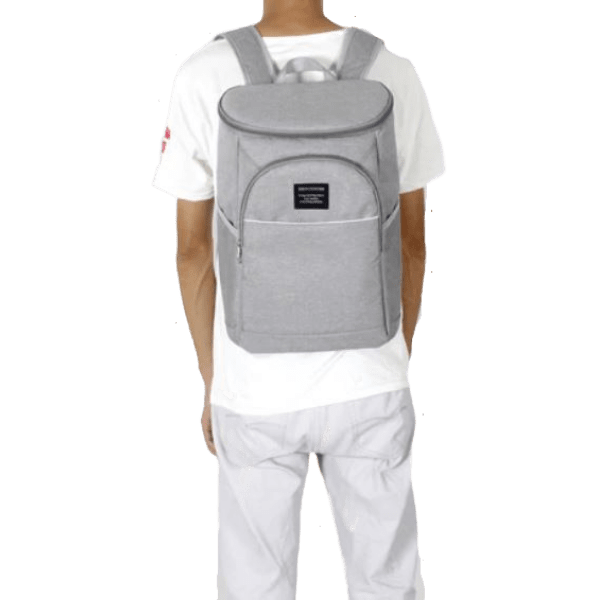 illustration du sac à isolation thermique porté sur le dos