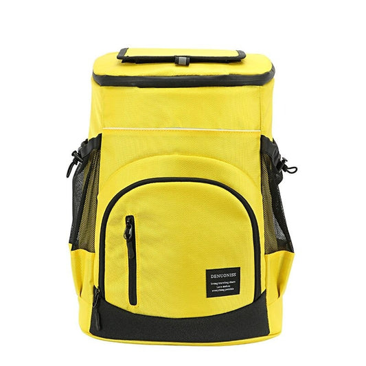 sac a dos isotherme jaune de 33l