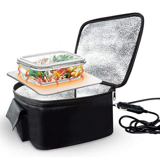 Yeah-hhi Lunch Box Chauffante Électrique USB Boîte À Lunch Portable 27 oz  pour Voiture/Camion/Home/Bureau avec 2 Acier Inoxydable Amovible