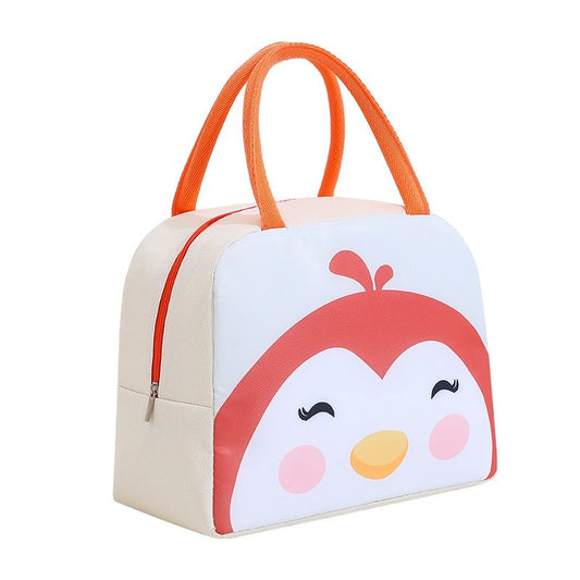 Sac goûter motif poussin