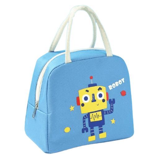 sac isotherme pour enfant motif robot