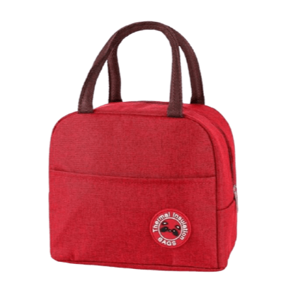 sac isotherme rouge pour repas