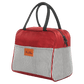Lunch bag isotherme rouge rayures