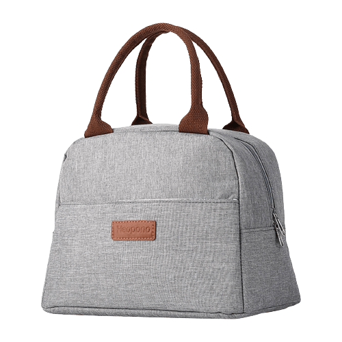 lunch bag isotherme gris
